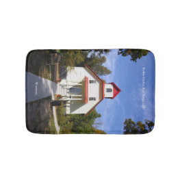Baileys Harbor Rear Range Light Badematte