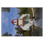 Baileys Harbor Rear Range Light cutting board Schneidebrett (Vorderseite)