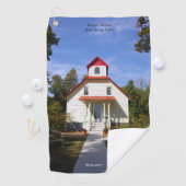 Baileys Harbor Rear Range Light Golfhandtuch (Insitu)