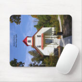 Baileys Harbor Rear Range Light-Mausepad Mousepad (Mit Mouse)