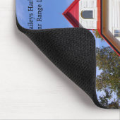 Baileys Harbor Rear Range Light mousepad (Ecke)