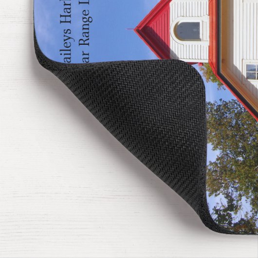 Baileys Harbor Rear Range Light mousepad (Ecke)