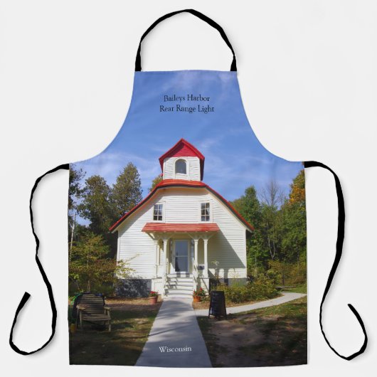 Baileys Harbor Rear Range Light Vorfeld Schürze (Vorderseite)