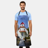 Baileys Harbor Rear Range Light Vorfeld Schürze (Getragen)