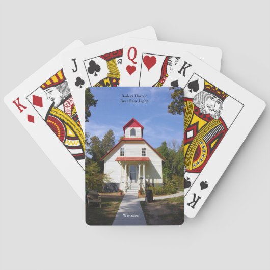 Baileys Harbor Rear Range playing cards Spielkarten (Rückseite)