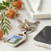 Baileys Harbour Front Range Lights Metallschlüssel Schlüsselanhänger (Seite)