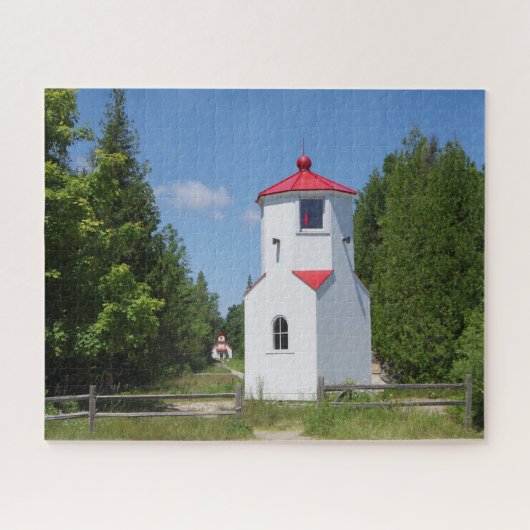 Baileys Harbour Range Lights Puzzle (Horizontal)