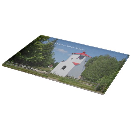 Baileys Harbour Range Lights Schneidebrett (Ecke)