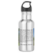 Baileys Harbour Range Lights Wasserflasche (Vorderseite)