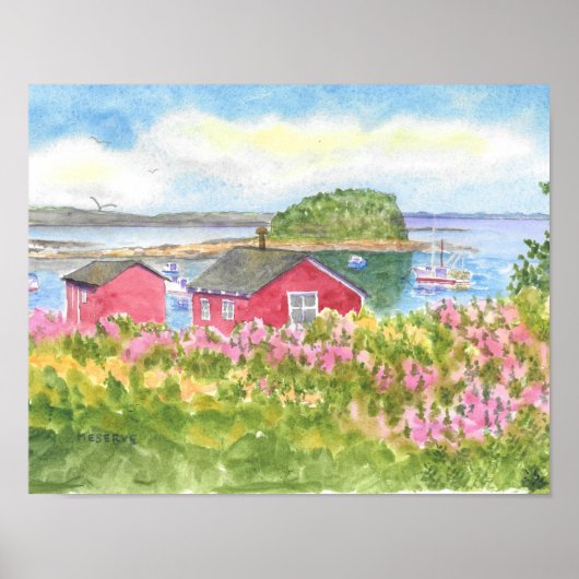 Baileys Island Maine Poster (Vorne)