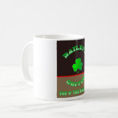 Baileys Kaffee-Tassengraphik Kaffeetasse (Vorderseite Links)