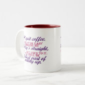 Baileys Zweifarbige Tasse (Vorderseite Links)