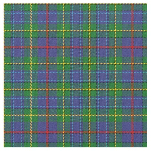 Baileytartan-Druck Stoff (Nahaufnahme)