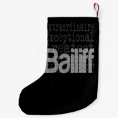 Bailiff Extraordinaire Kleiner Weihnachtsstrumpf (Rückseite)