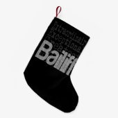 Bailiff Extraordinaire Kleiner Weihnachtsstrumpf (Vorderansicht (hängend))