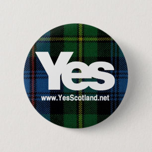 Baillie altes ja-Abzeichen Button