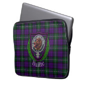 Baillie Scottish Clan Tartan and Crest Laptopschutzhülle (Vorderseite Links)