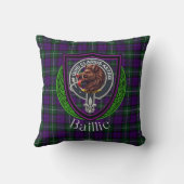 Baillie Scottish Clan Tartan & Crest Kissen (Rückseite)