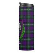 Baillie Scottish Clan Tartan & Crest Thermosbecher (Nach rechts gedreht)