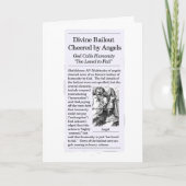 "Bailout Theme" Feiertagskarte (Vorderseite)