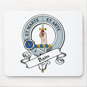 Bain Clan-Abzeichen Mousepad