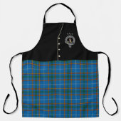 Bain Clan Abzeichen & Tartan Kilt Schürze (Vorderseite)