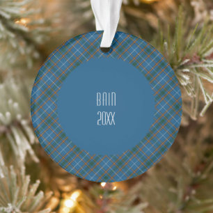 Bain Clan Tartan Scottish Kariert Ornament