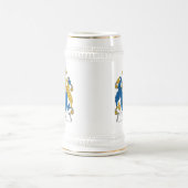 Bain Familienwappen Bierglas (Mittel)