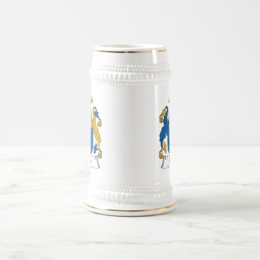 Bain Familienwappen Bierglas (Mittel)