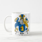 Bain Familienwappen Kaffeetasse (Links)