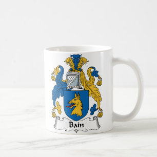 Bain Familienwappen Kaffeetasse