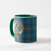Bain Tartan und Abzeichen Tasse (Vorderseite Links)