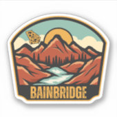 Bainbridge, Georgien Aufkleber (Vorderseite)