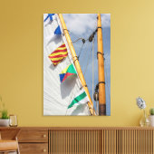 Bainbridge Island Holzbootfestival 3 Leinwanddruck (Insitu (Wohnzimmer))