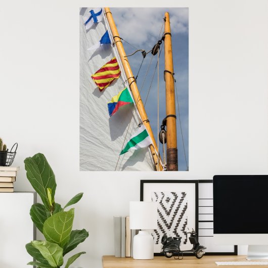 Bainbridge Island Holzbootfestival 3 Poster (Heimbüro)