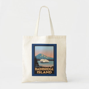Bainbridge Island Retrostil Poster Tasche