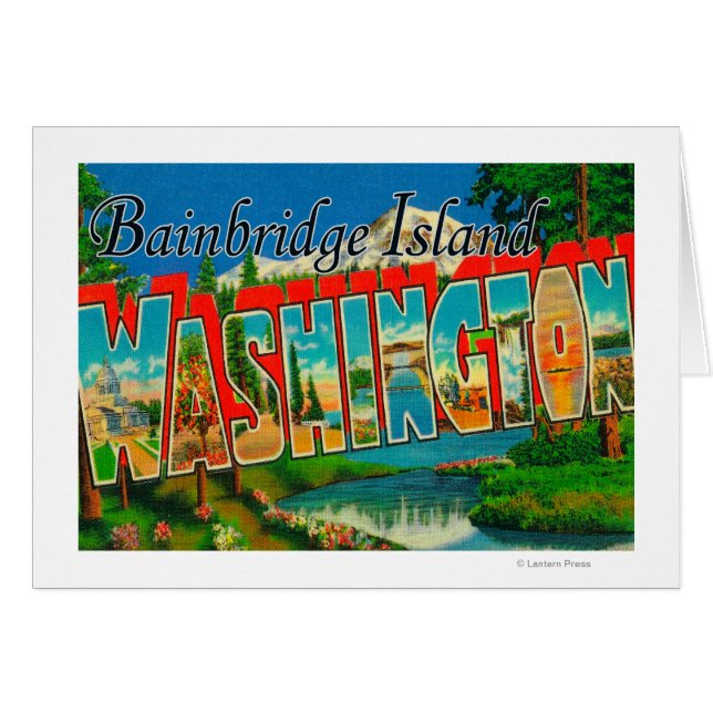 Bainbridge Island, Washington (Vorderseite (Horizontal))