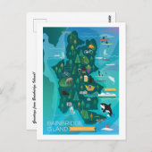 Bainbridge Island, Washington Postcard Postkarte (Vorne/Hinten)