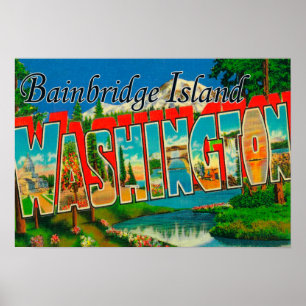 Bainbridge Island, Washington Poster