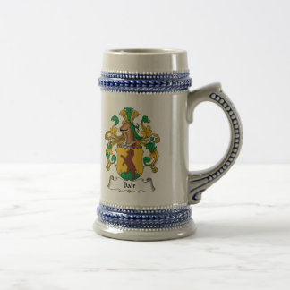 Bair Familienwappen Bierglas