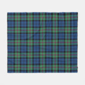Baird Alter Tartan Fleecedecke (Vorderseite (Horizontal))