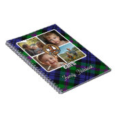 Baird Familienfoto-Collage Notizblock (Rechte Seite)