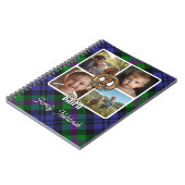 Baird Familienfoto-Collage Notizblock (Linke Seite)