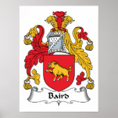 Baird Familienwappen Poster (Vorne)