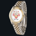 Baird-Familienwappen-Wappen Armbanduhr<br><div class="desc">Baird Familienwappen und schottisches Baird Wappen. Für Männer mit dem Baird-Nachnamen und für Frauen mit dem Baird-Nachnamen. Klicken Sie auf unseren Shop: 'Baird Familienwappen' um alle unsere Designs mit dem Familiennamen Baird zu sehen.</div>
