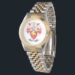 Baird-Familienwappen-Wappen Armbanduhr<br><div class="desc">Baird Familienwappen und schottisches Baird Wappen. Für Männer mit dem Baird-Nachnamen und für Frauen mit dem Baird-Nachnamen. Klicken Sie auf unseren Shop: 'Baird Familienwappen' um alle unsere Designs mit dem Familiennamen Baird zu sehen.</div>