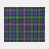 Baird Modern Kariert Fleecedecke (Vorderseite (Horizontal))