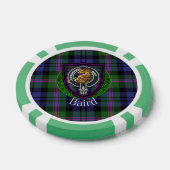 Baird Schottischer Clan Tartan & Wappen Pokerchips (Einzeln)