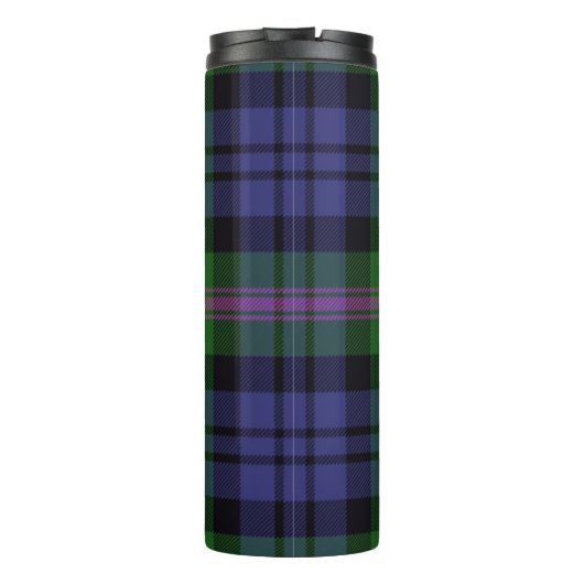 Baird Scottish Clan Tartan & Crest Thermosbecher (Rückseite)