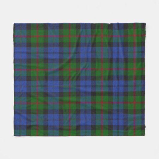 Baird Scottish Clan Tartan Kariertes Muster Fleecedecke (Vorderseite (Horizontal))